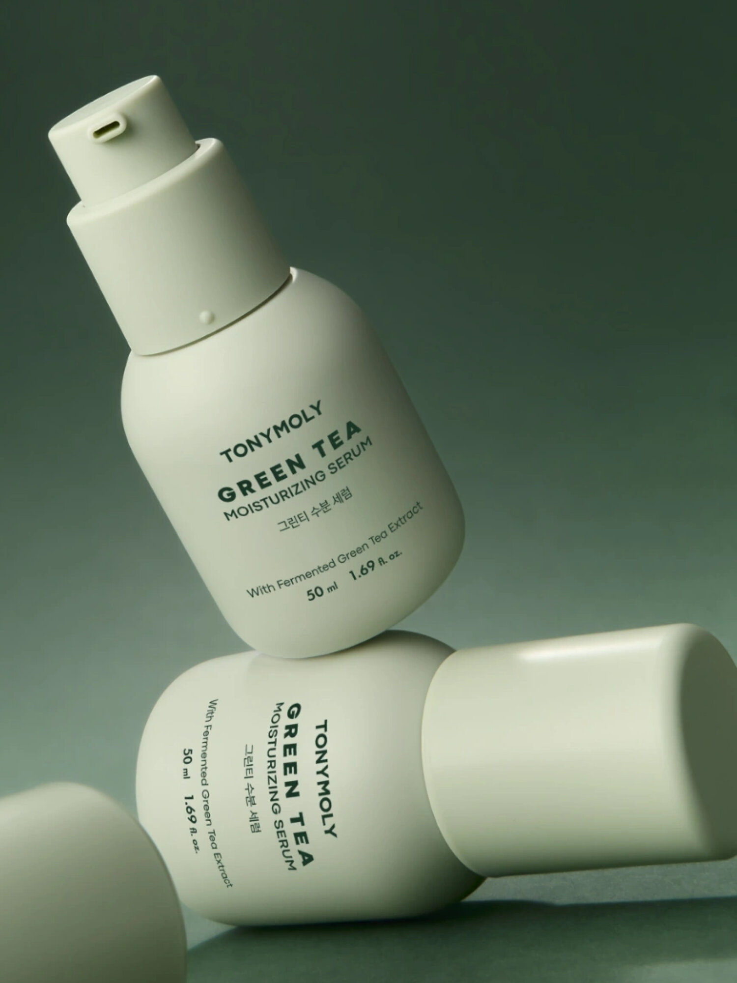 Cыворотка для лица с экстрактом зелёного чая TONY MOLY Green Tea Moisturizing Serum, 50 мл