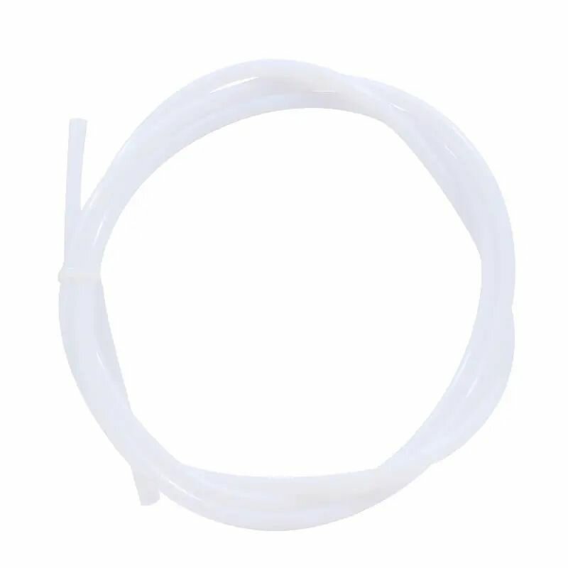 Трубка из птфэ 2 м, 2 х4 мм, устойчивая к высоким температурам, белый