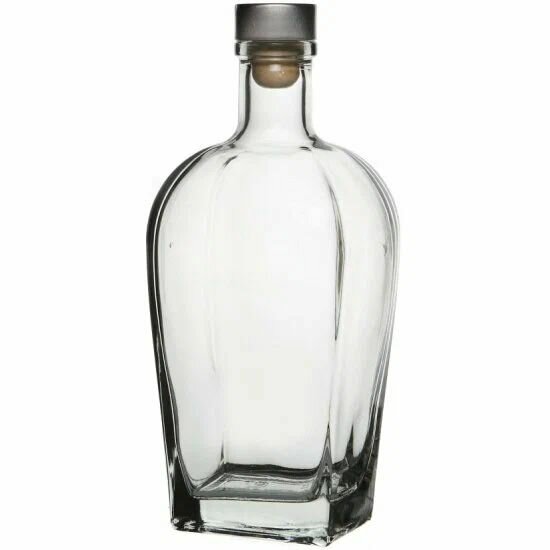 Штоф - графин "Богем" с мет. пробкой 700 мл. — фото 1