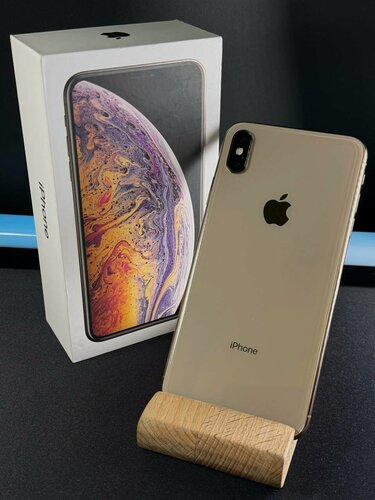 Изображение товара Смартфон Apple iPhone Xs Max, 512gb, Gold, LL, nano SIM + eSIM