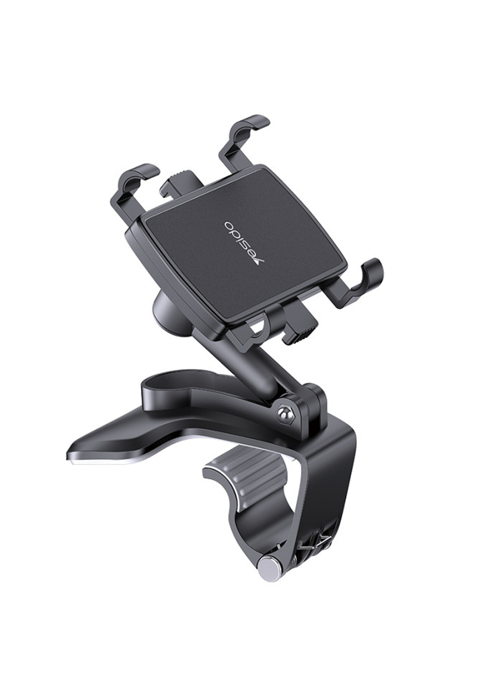 Yesido Rotation C101: Автомобильный держатель на приборную панель, поворотный, черный