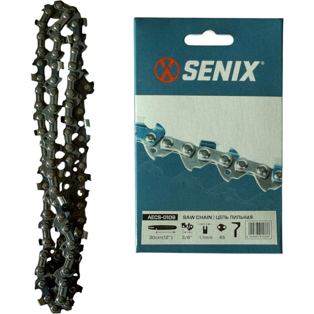 Цепь SENIX 12" 3/8" - 1,1 ( 45зв) AECS-0109