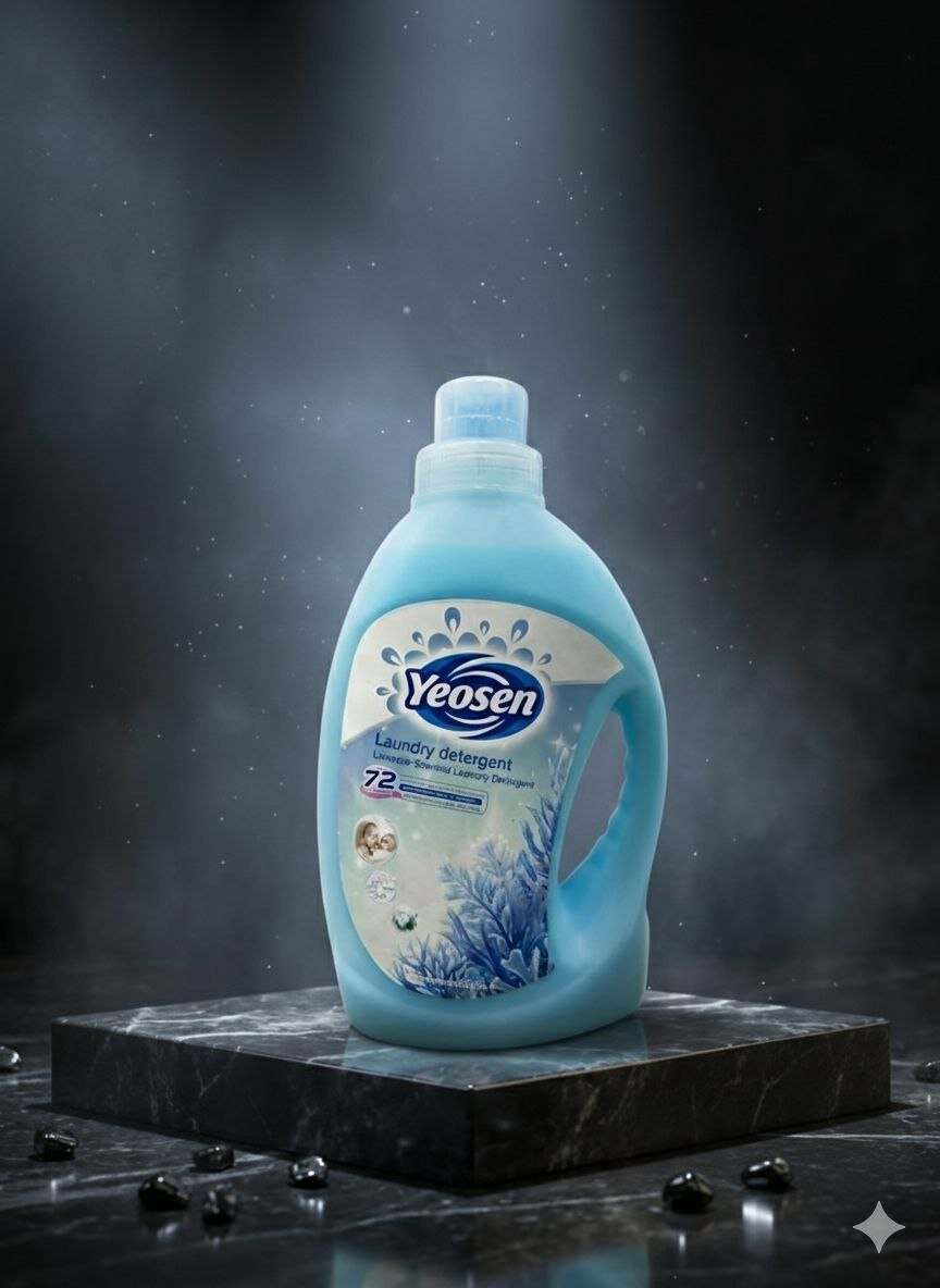 Гель для стирки Yeosen 3 л с ароматом морской свежести универсальный концентрат эффективно удаляет пятна — фото 1