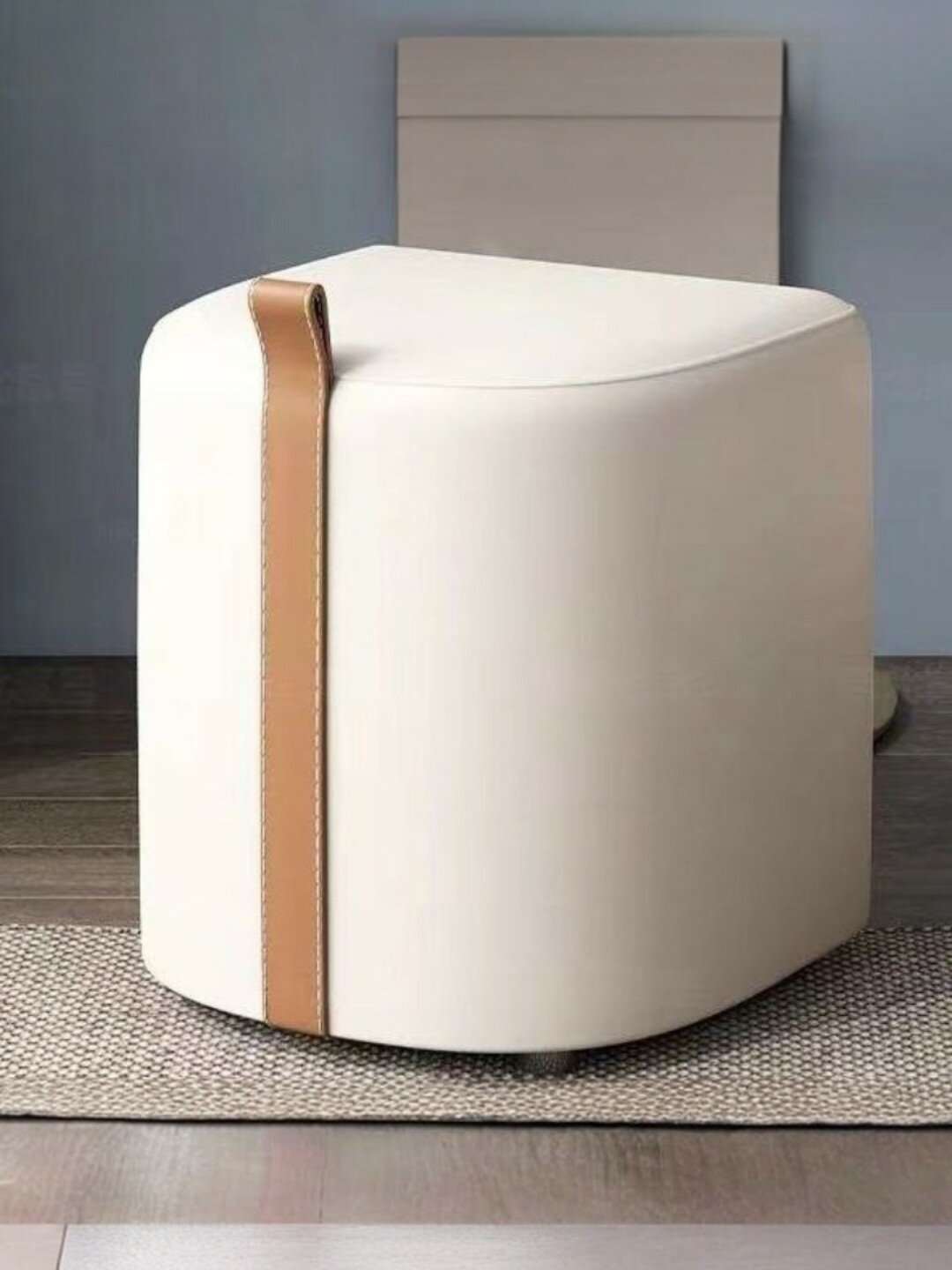 Пуф мягкий интерьерный с ручкой, для квартиры и дома от My Sofa