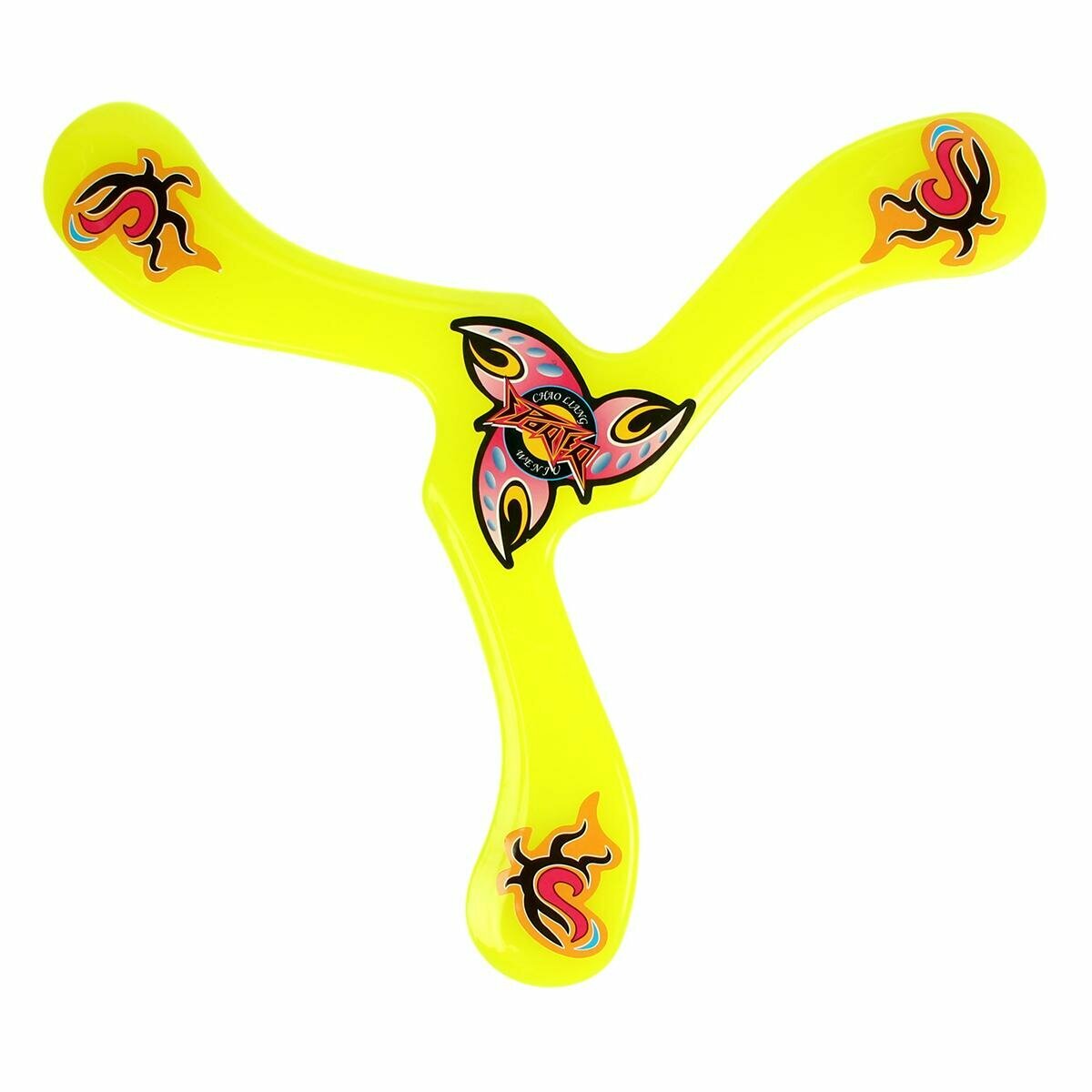 Бумеранг 24 см, яркие цвета, развивает координацию и ловкость