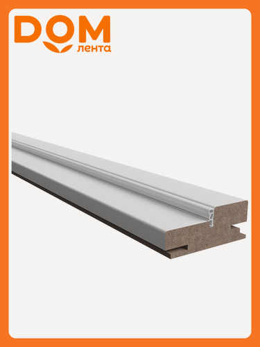 Изображение товара Дверная коробка Честер, Порта телескопическая Белаяэмаль 80х32х2100мм 2,5 шт