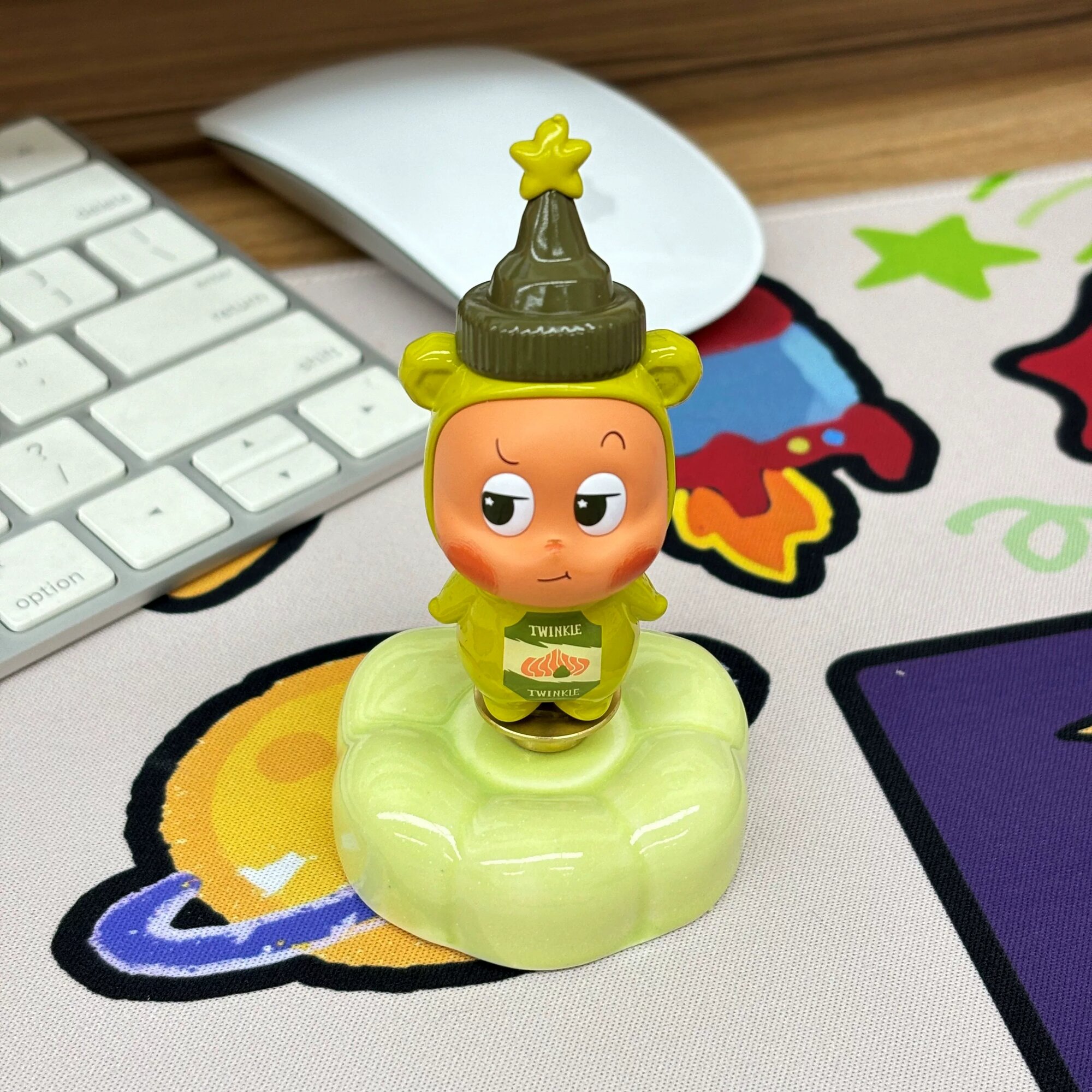Набор фигурок Bubble Mart Star People в случайном порядке, с вращающимся керамическим основанием из Цзиндэчжэня,