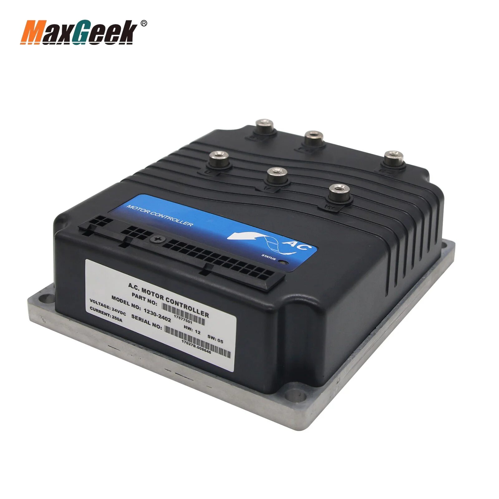 Maxgeek 250A 24V AC контроллер двигателя 1230 Curtis 1230 2402 для Liftstar CBD20-460