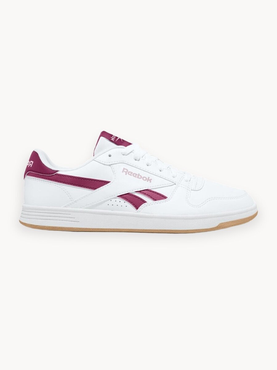 Кроссовки Reebok Match Prime, размер 7,5 US, белый/бордовый
