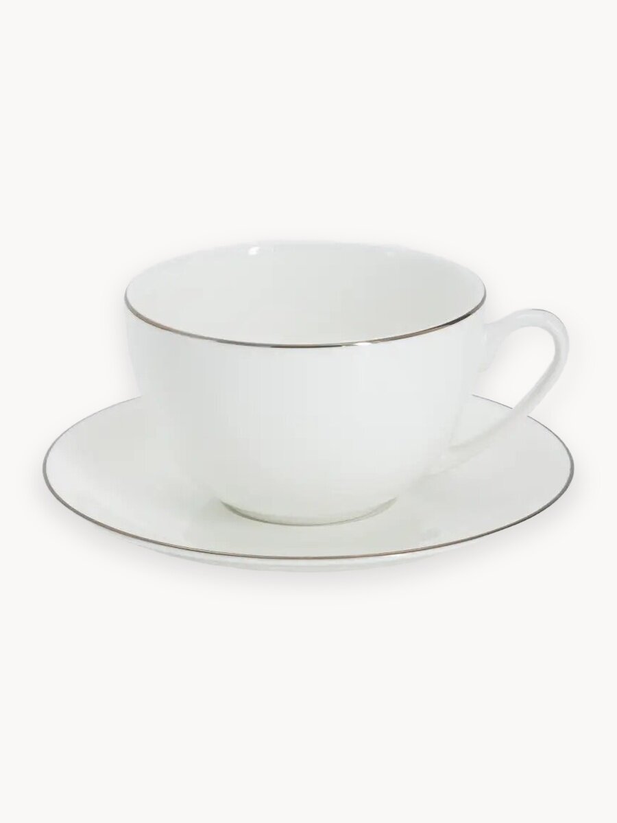 Чашка с блюдцем, 250 мл, Арктика