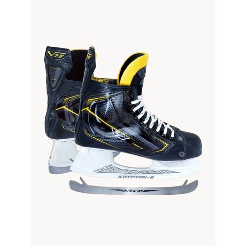 Коньки хоккейные профессиональные V76 ENCELAD, три вида полноты, со стаканом Kripton-2 (съемные лезвия QV-1)