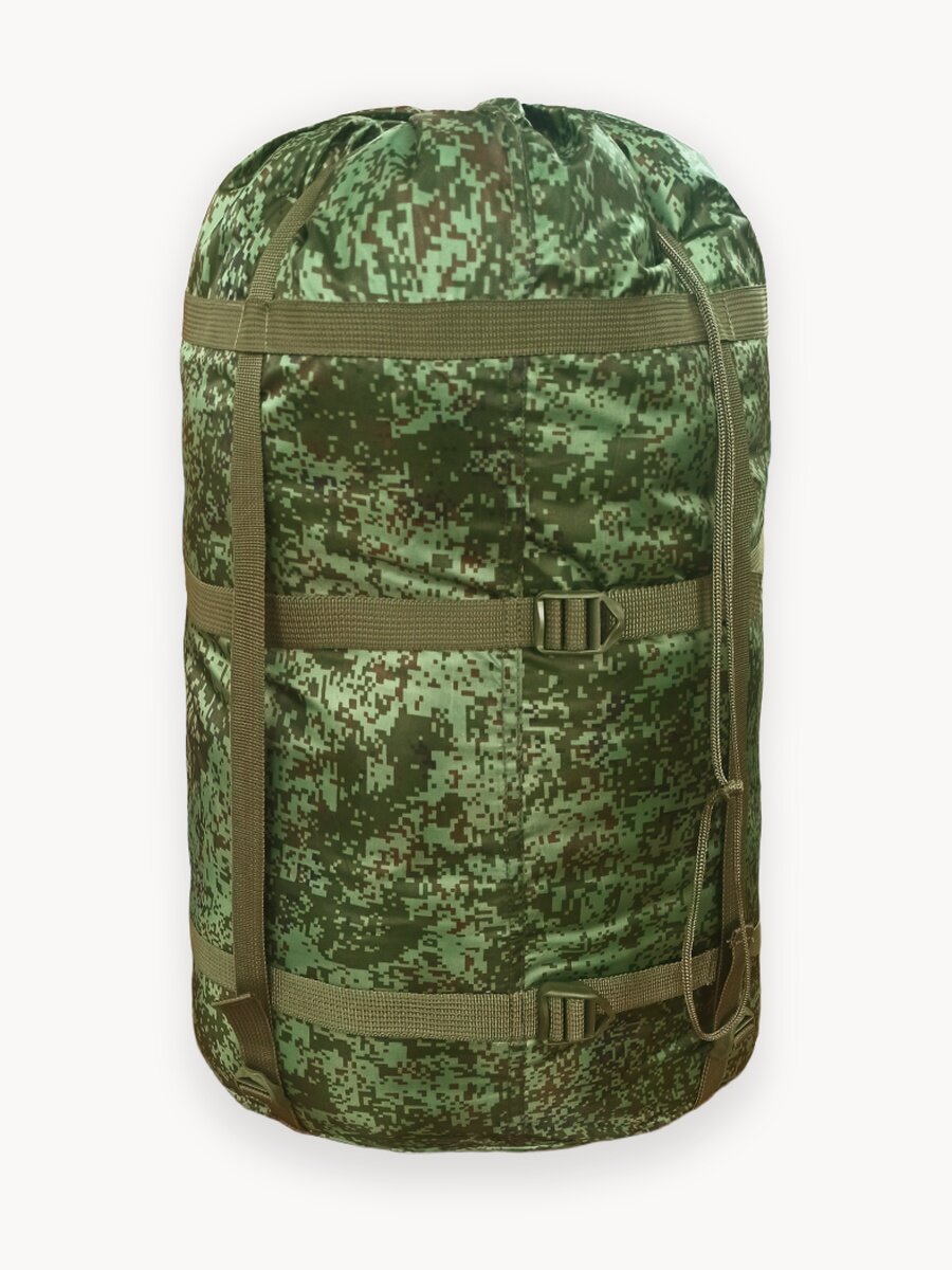 Вещмешок компрессионный Castra, 65л, цвет хаки, можно носить как рюкзак