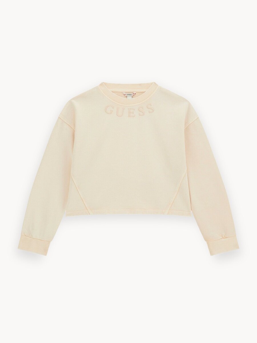 Свитшот GUESS OVERSIZE LS ACTIVE TOP, размер 10 лет, розовый