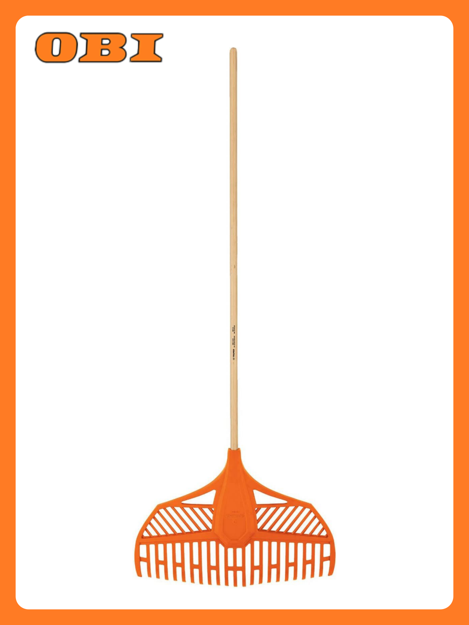 Грабли веерные пластиковые с 23 лепестками Truper EP-23X 11107