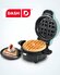 Mини-вафельница 'Dash Mini Waffle Maker' (диаметр - 10 см. | Цвет: Aqua)