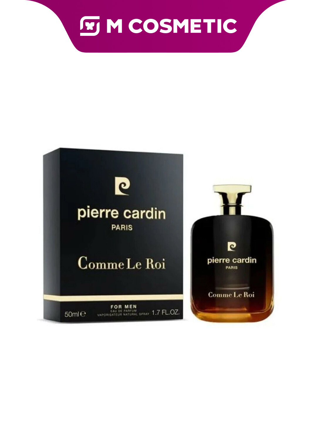 Парфюмерная вода Pierre Cardin "Comme Le Roi", мужская, 50 мл