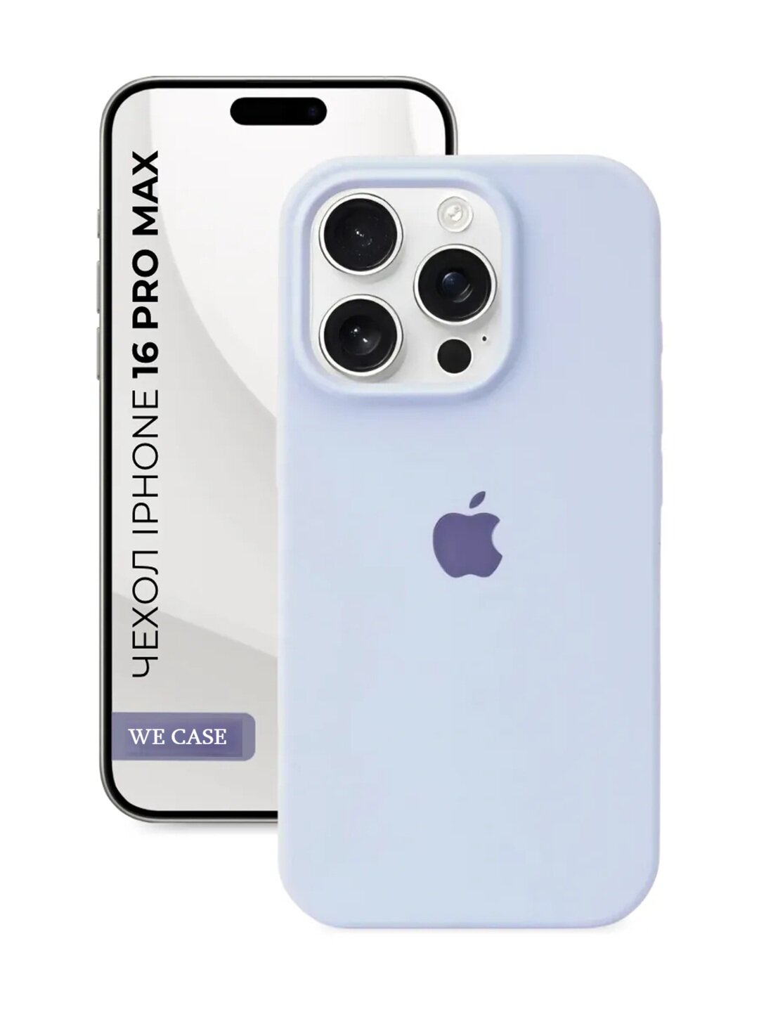 IPhone 16 Pro Max uchun mat silikon himoya g‘ilofi, yumshoq, yupqa, zarbaga chidamli