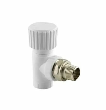 Вентиль PPRC для радиатора угловой 20*1/2" РТП
