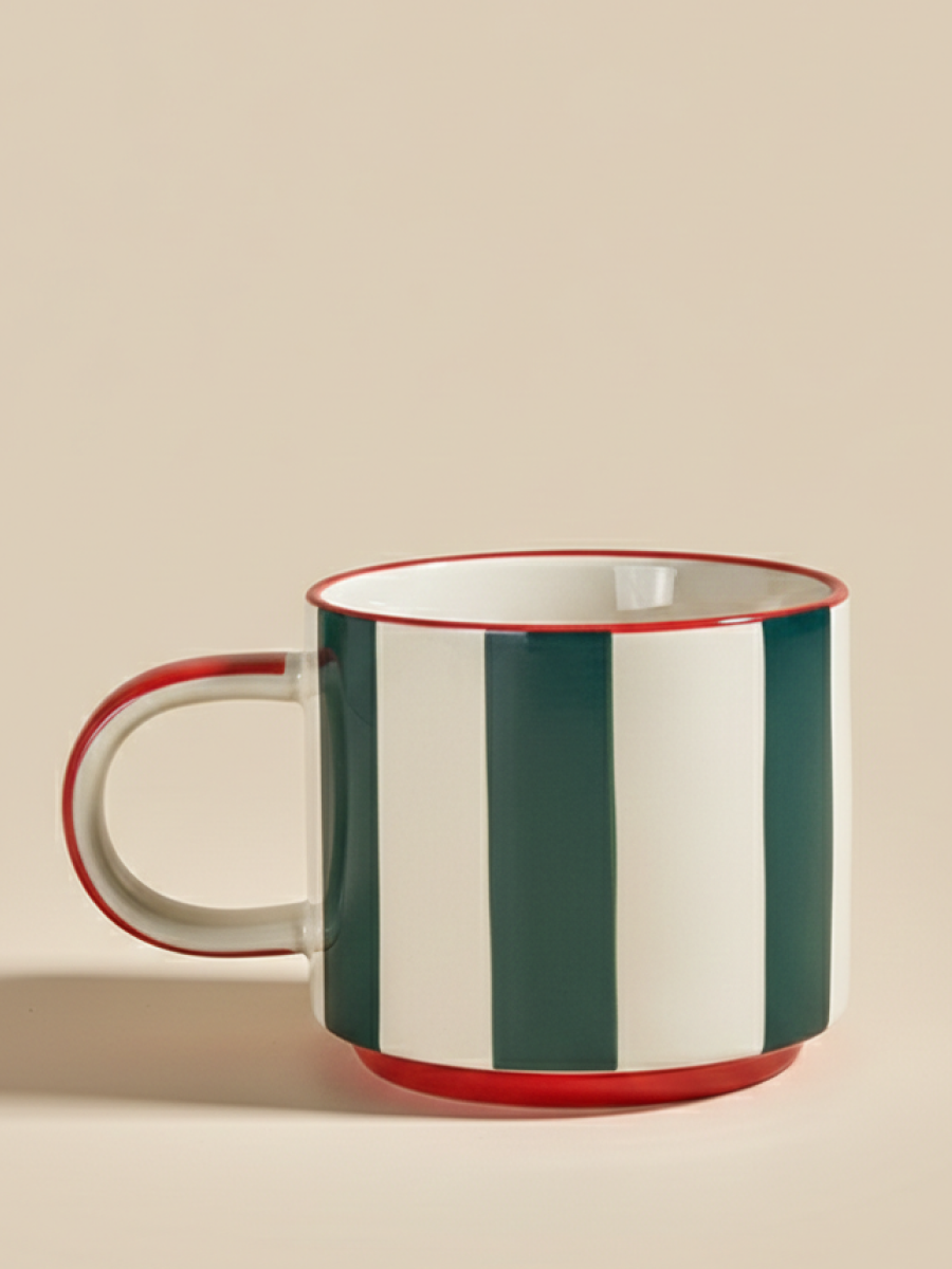 Кружка эстетическая чашка pinterest от " DB HOMME " , 300мл Зеленая собачка — фото 1