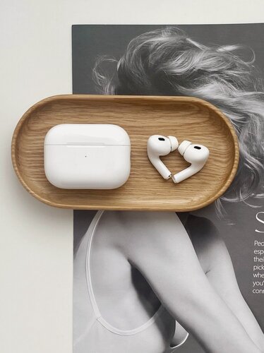 Изображение товара Органайзер лоток подставка ЕСLИ / если для хранения канцелярских принадлежностей, украшений, аксессуаров, размер 16х8 см, дуб