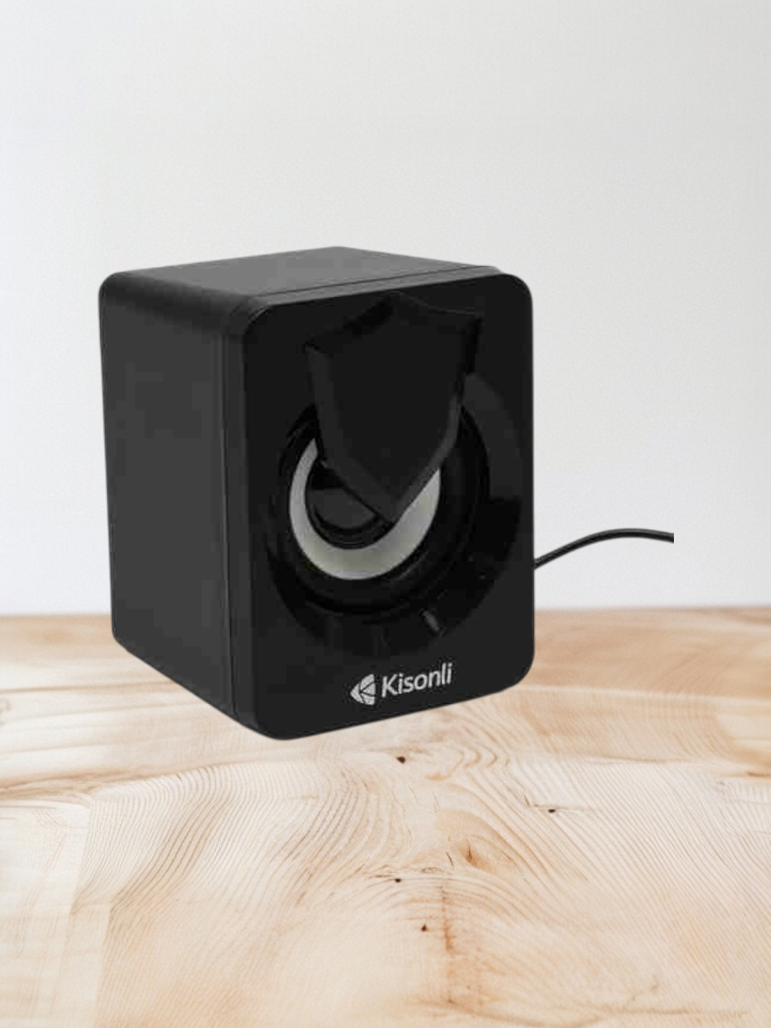 Компьютерные колонки Kisonli A-808 — компактная акустическая система 2.0 для ПК и ноутбуков