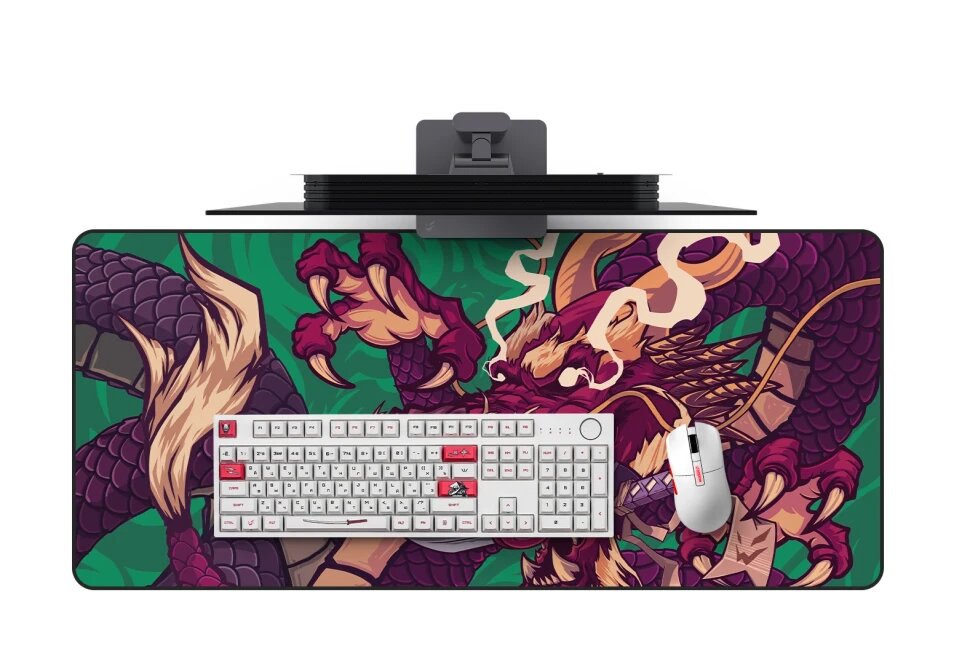 Коврик ARDOR GAMING GM-XL Asia Dragon (XL) разноцветный, 900 мм x 400 мм x 4 мм