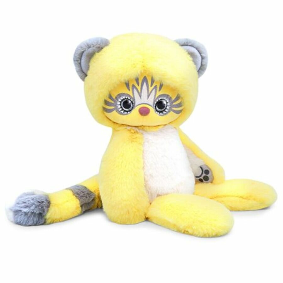 Игрушка мягкая BUDI BASA LORI COLORI "Лори Эйка желтый", размер 25 см