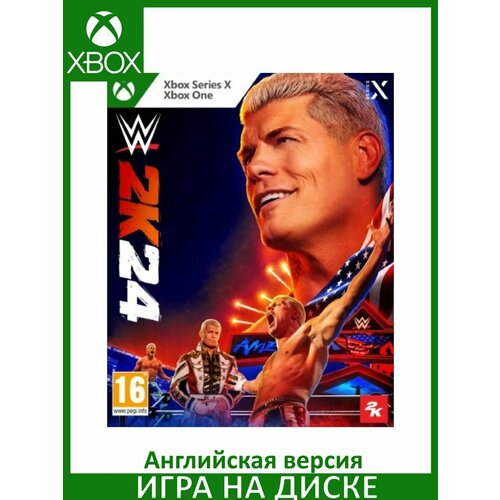 фото Игра wwe 2k24 xbox one, series x английский язык диск на xbox sony