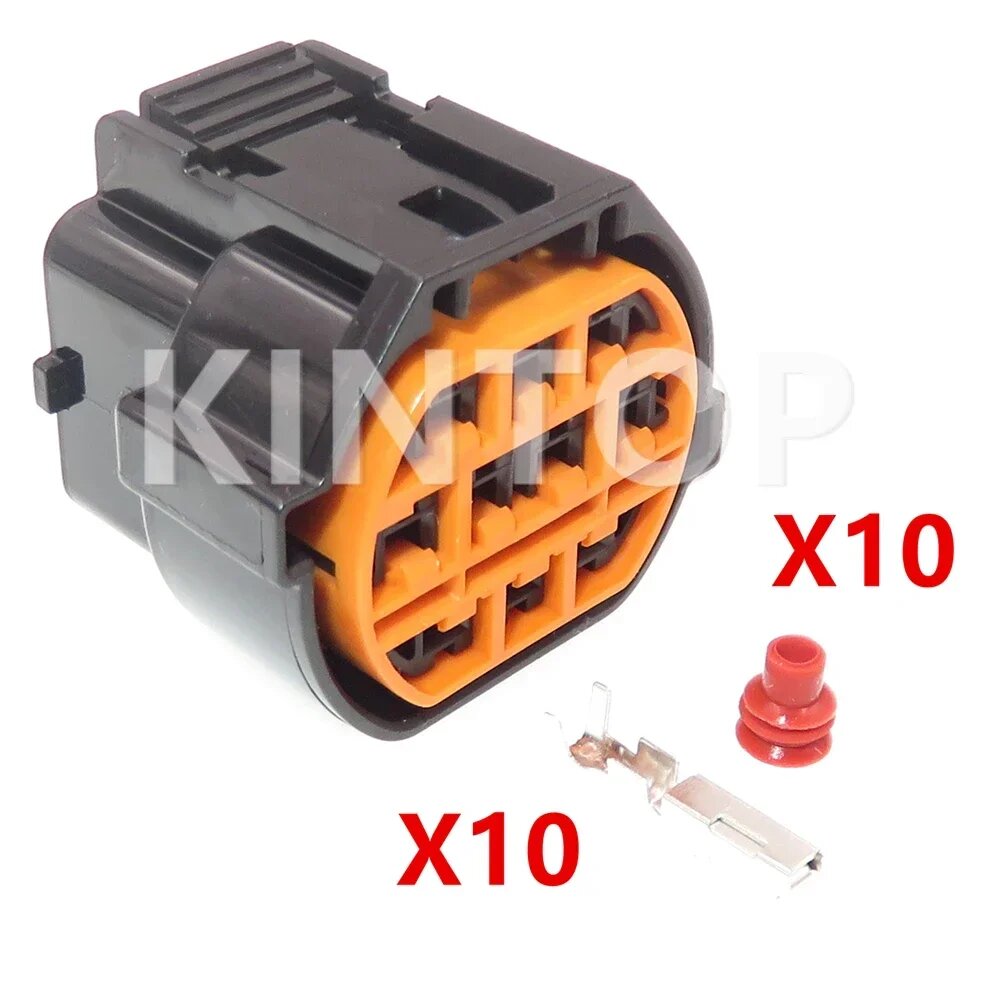 Комплект из 10-контактных водонепроницаемых разъемов HP066-10021 HP076-10100 для 1 Set Female