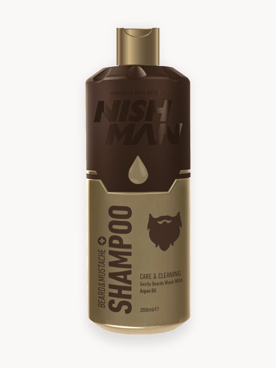 Шампунь для бороды И усов NISHMAN BEARD&MUSTACHE CARE SHAMPOO, 200 мл