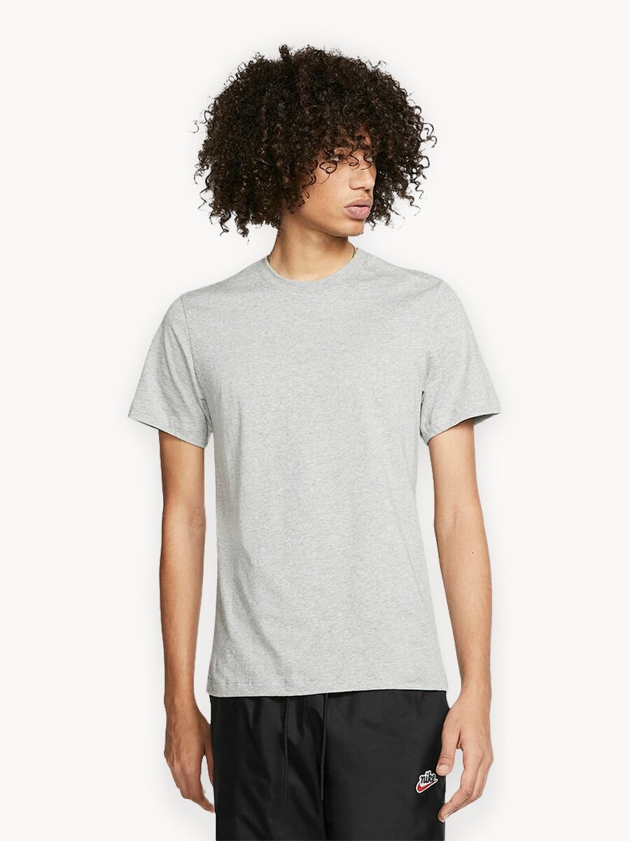 Футболка NIKE, размер XL, серый