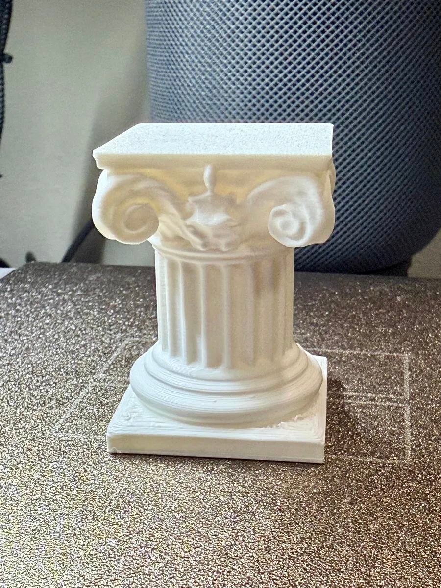 Подставка "Античный Пьедестал" 3D печать из пластика