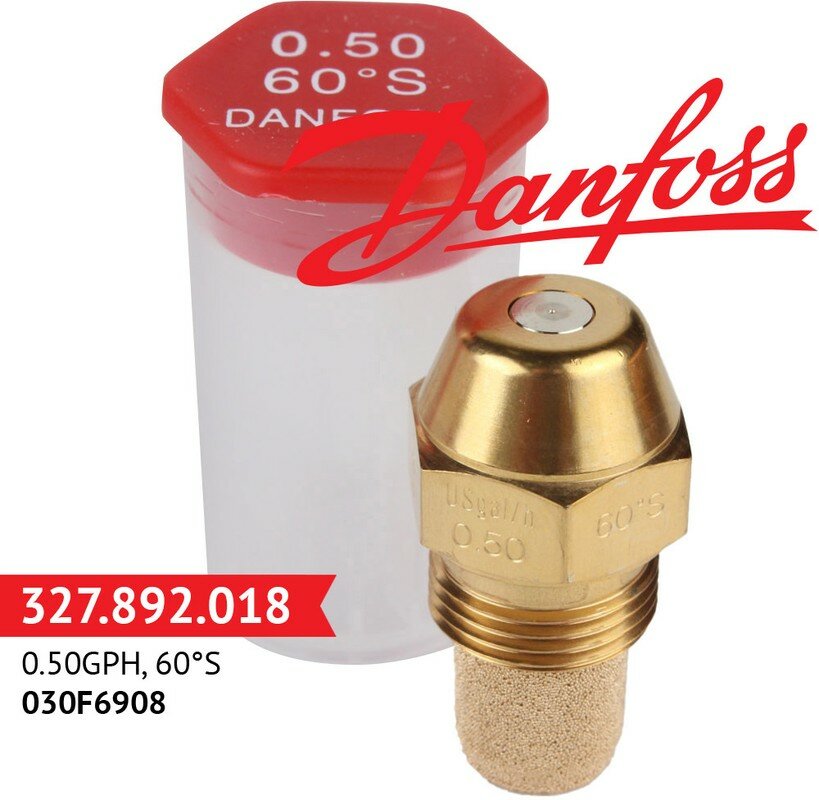 Топливная форсунка Danfoss 0.50GPH,60S 030F6908