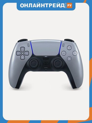 Изображение товара Беспроводной контроллер PS5 PlayStation 5 DualSense, (Sterling Silver) серебристый
