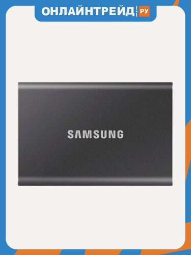 Изображение товара Внешний SSD диск Samsung 1.8" T7 2.0 Tb USB 3.2 Type-C Titanium MU-PC2T0T/WW