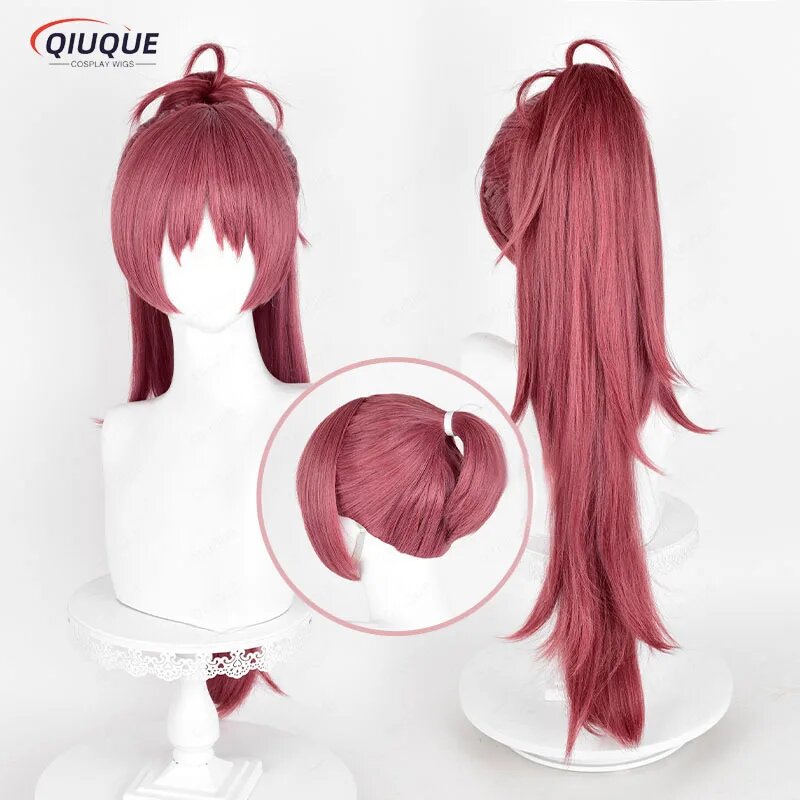 QIUQUE Сакура Киоко косплей парик красный, Цвет: Wig B