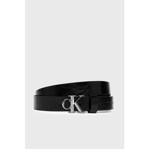 фото Ремень calvin klein для женщин, размер 80, черный