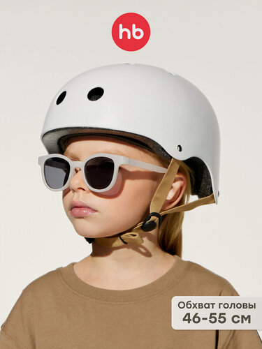 Изображение товара 50018, Шлем детский регулируемый, Happy Baby DRIFTER, шлем защитный, белый