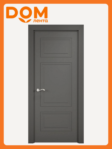 Изображение товара Дверь межкомнатная Loyard "Париж", 70x200 см, глухая, Пленка ПВХ, серая