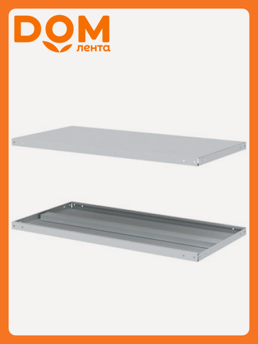 Изображение товара Полка пакс-металл МС-Титан, сталь, 100x60x60 см, серебристая