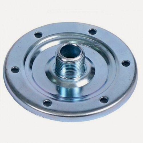 Изображение товара Фланец для бака Vodotok ФГ-50/80/100л-2мм-Н, нержавеющая сталь, диаметр 155 мм, подключение 1 дюйм, артикул L7075