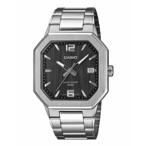 фото Наручные часы casio collection, черный/серебристый