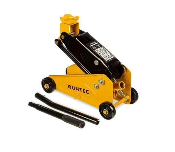 Домкрат подкатной, 2,25 т, 145 - 385 мм, в кейсе RUNTEC RT-PJ225