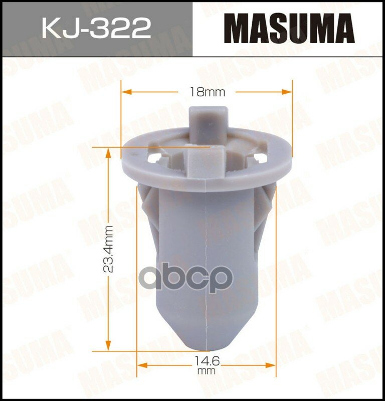 Клипса универс. Masuma арт. KJ322
