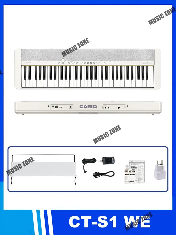 Casio CT-S1 Цифровой синтезатор Casiotone CT-S1WE