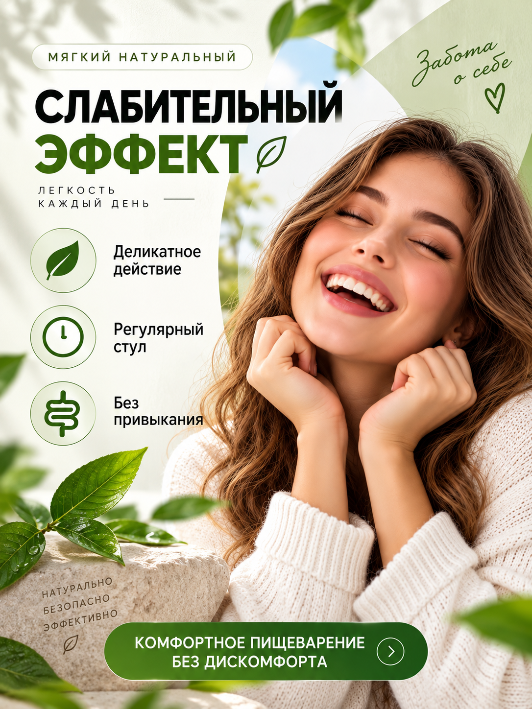 Псиллиум капсулы для очищения кишечника, для похудения, для снижению веса — фото 1