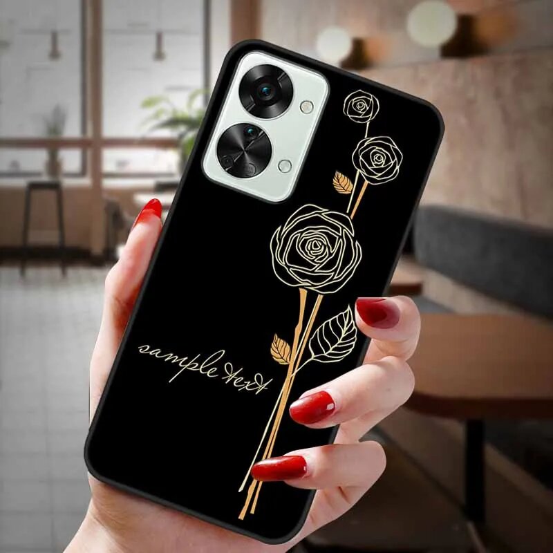 Чехол для OnePlus Nord 2T 5G Cover 3D Relief Cartoon Мягкая задняя крышка из ТПУ для Черный, 15