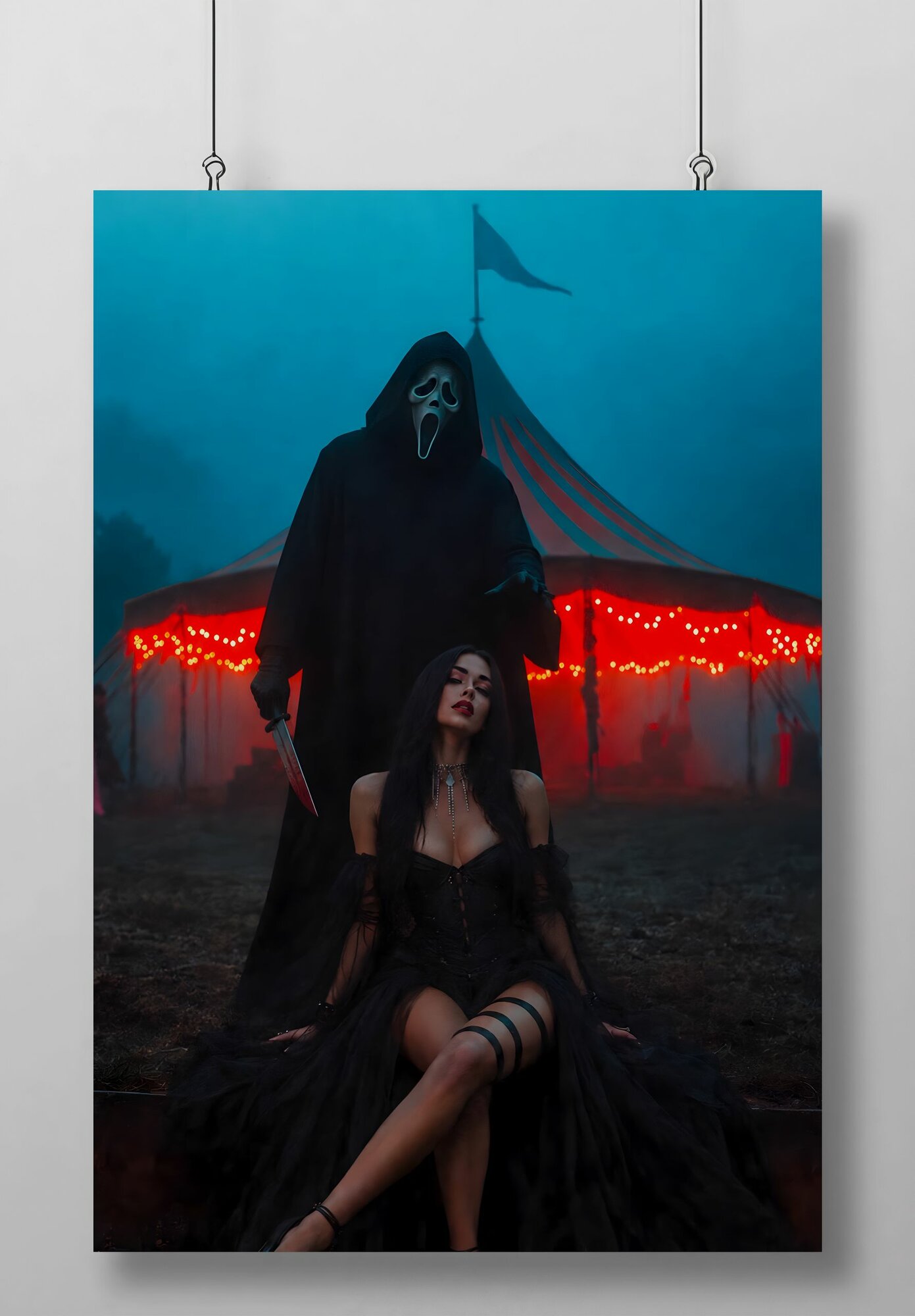 Постер/Плакат Мрачная Романтика Хэллоуина(Dark Romance Halloween)