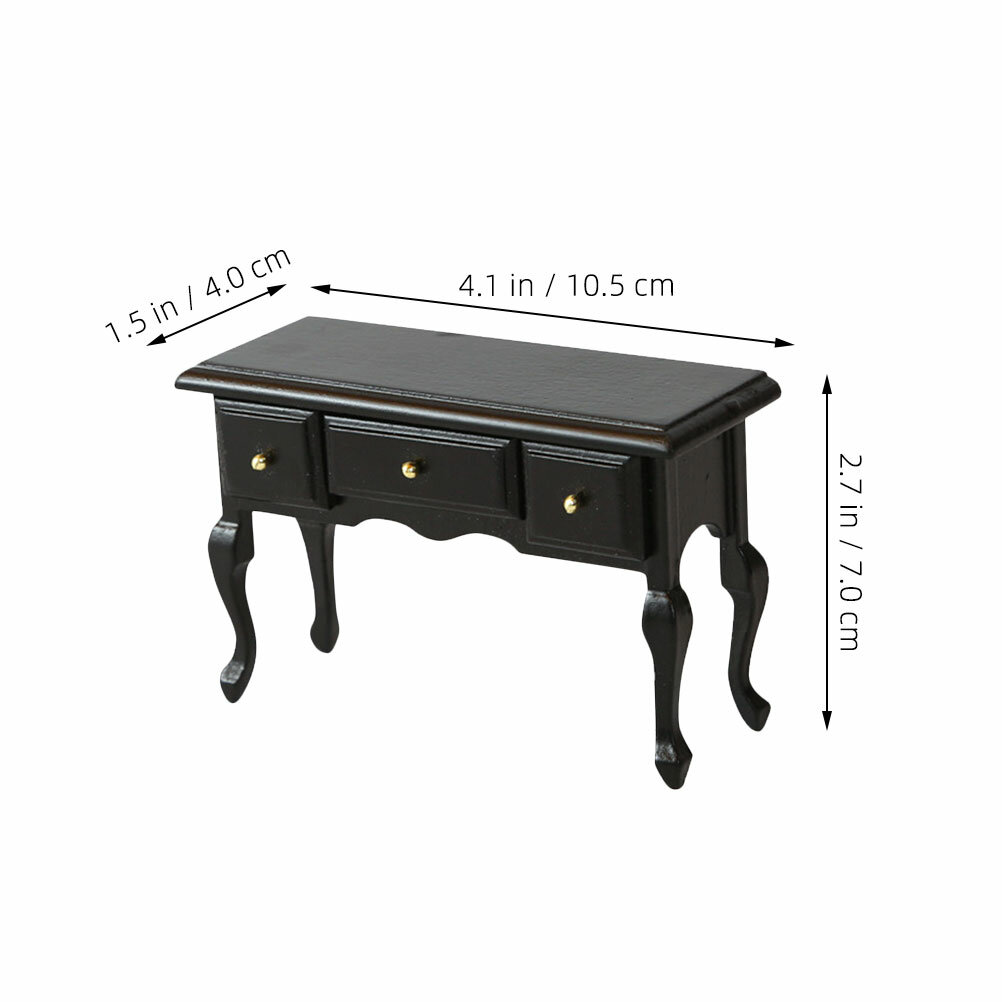Миниатюрный Столик Для Кукольного Домика Из Дерева 10 50X7 00X4 00Cm