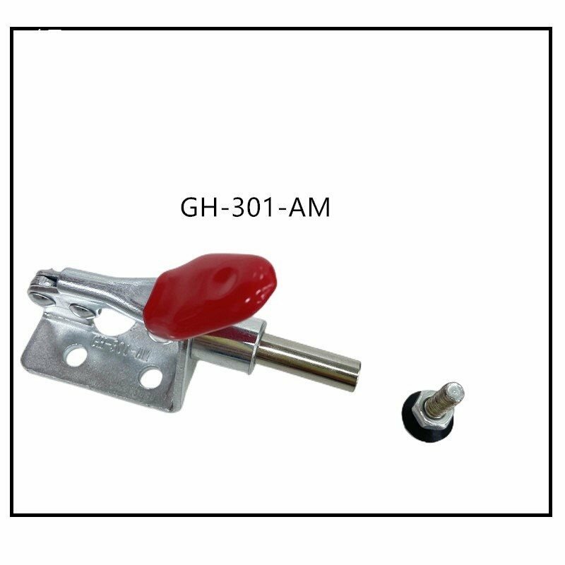 Толкающий и тянущий зажим-фиксатор быстросъемный GH-36224-M для промышленного крепления - 1 шт